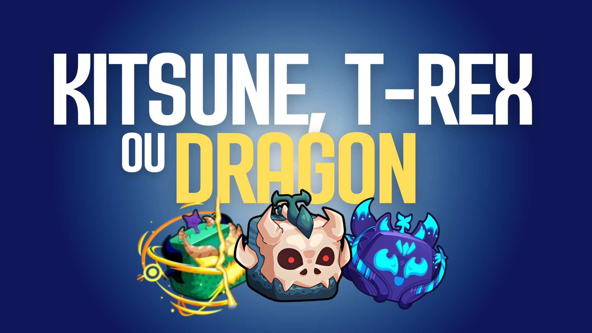Dragon, Kitsune ou T-rex
