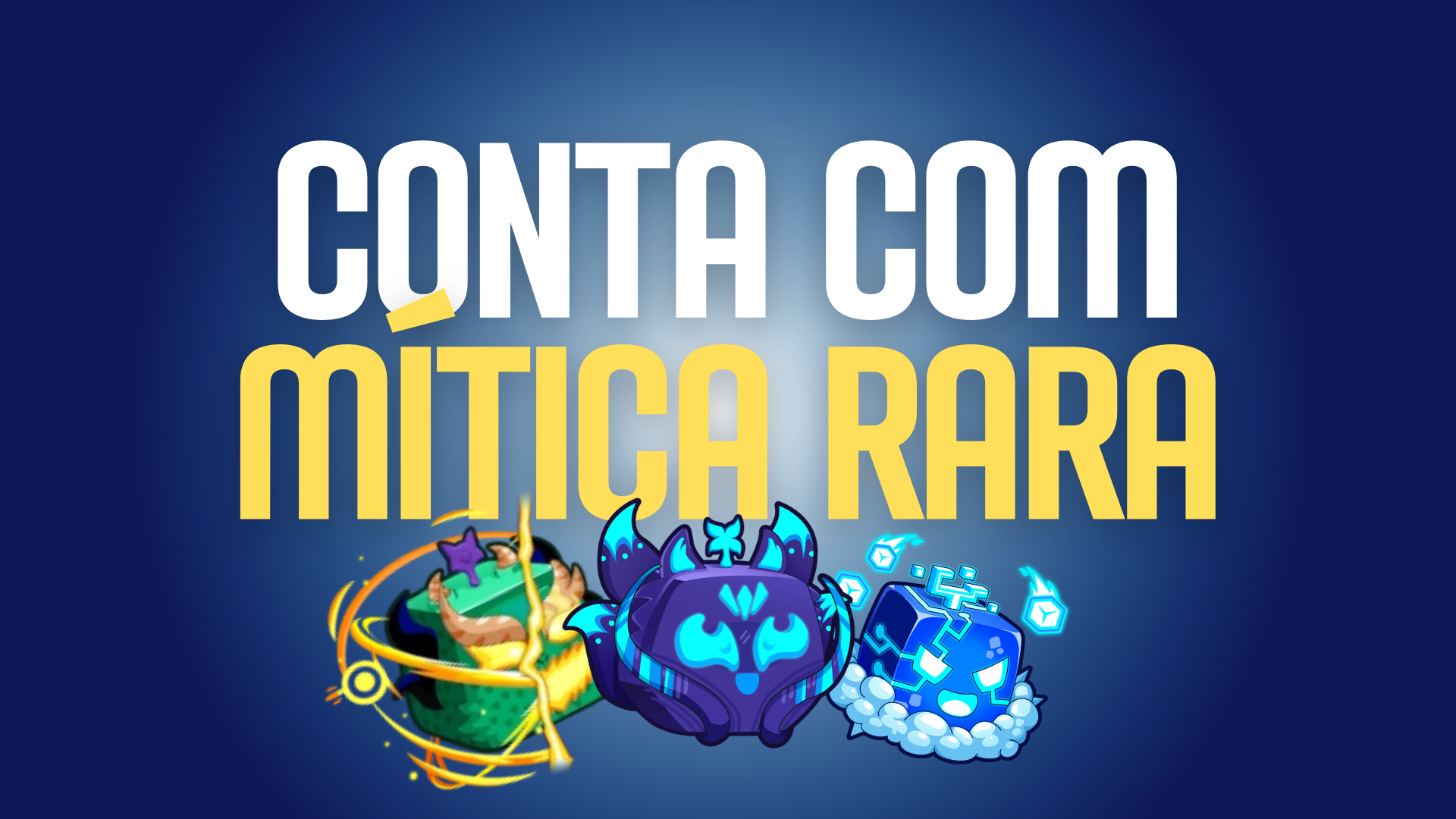 1 Mítica Rara no Báu + Level Aleatório