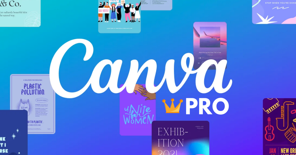🎨 Canva Pro - Anual